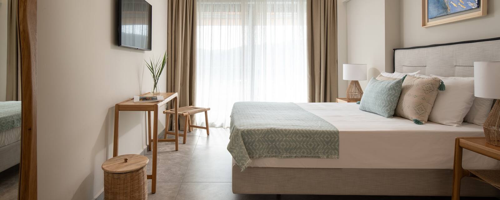 Modernes Hotelzimmer